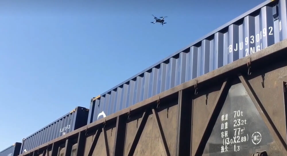 告别人工抄号！无人机火车车号识别系统助力铁路货运效率飙升